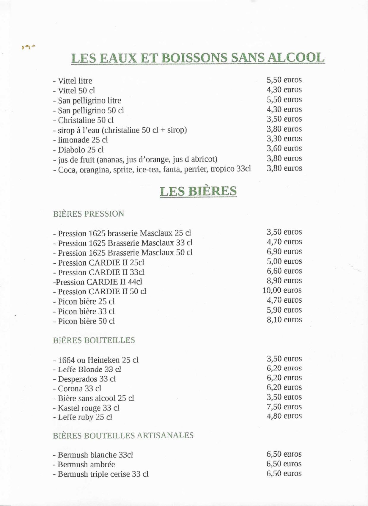 restaurant le regain a braine
